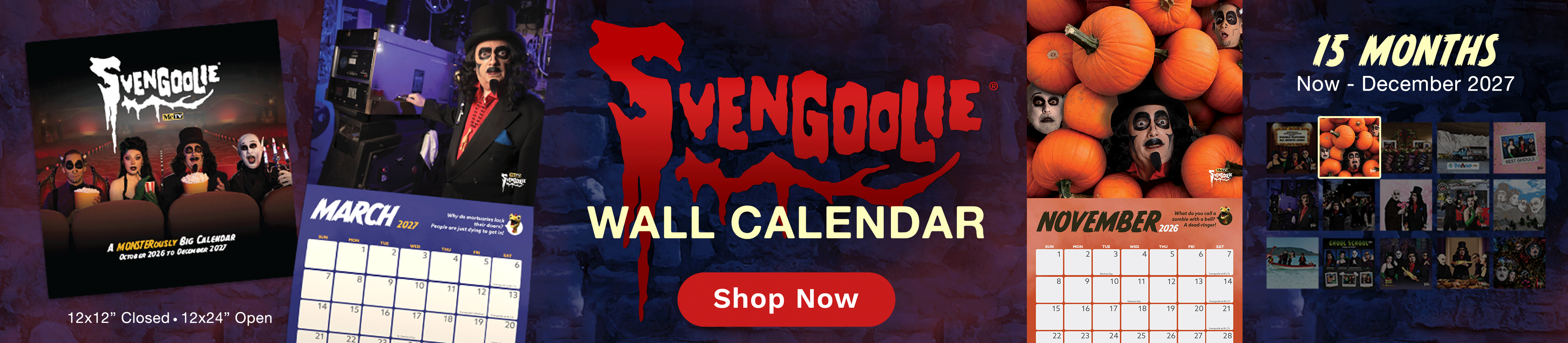 2027 Svengoolie Wall Calendar Ad